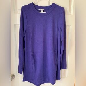 Athleta Purple Long Sleeve Tunic Size M/P